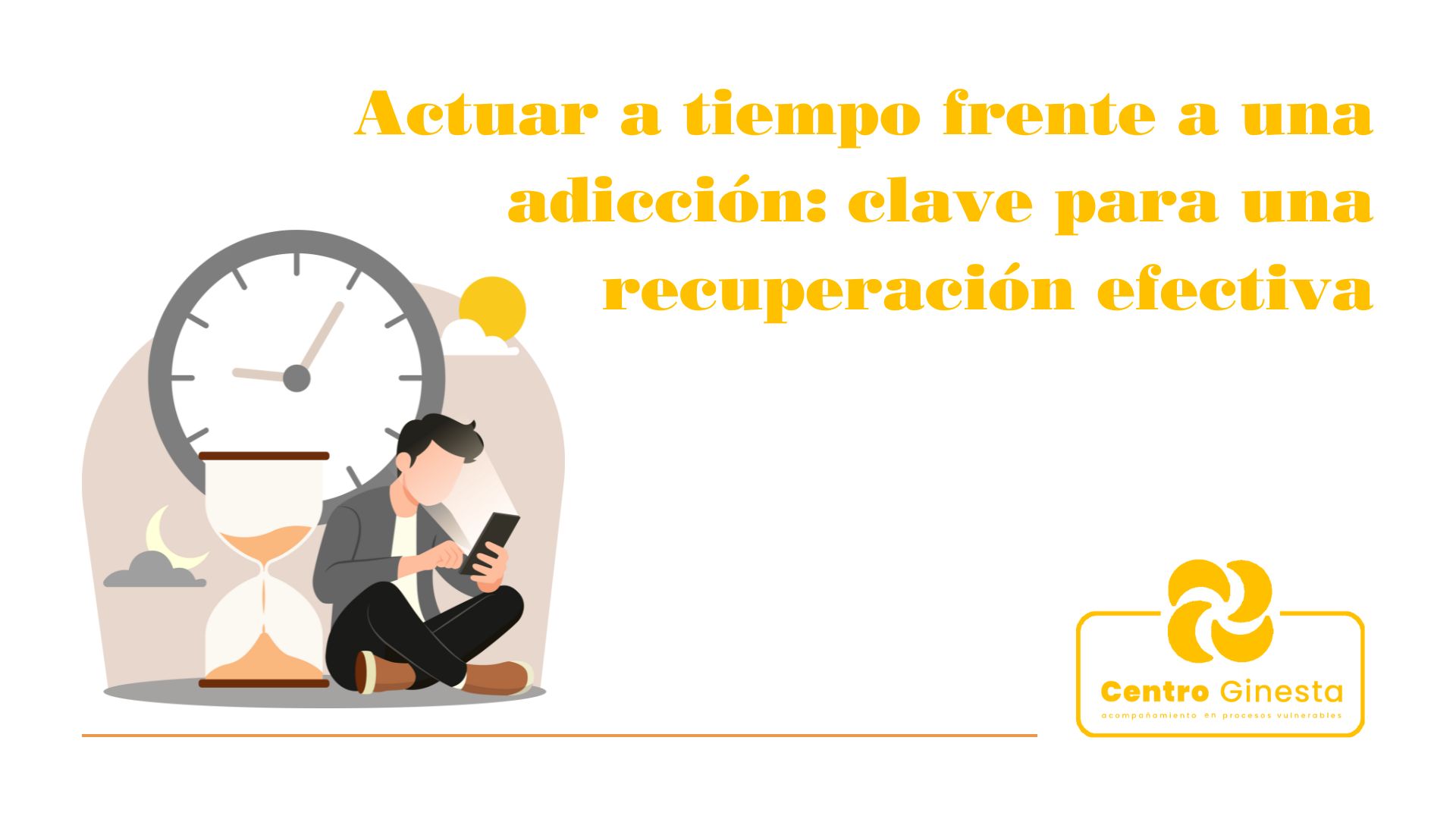 actuar a tiempo frente a una adicción